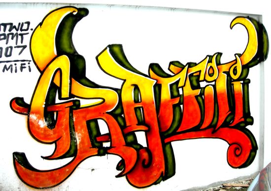 graffiti art de. on ther graffiti art