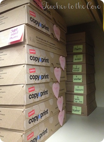 Cool ideas for classroom storeage
