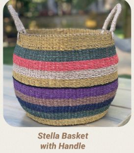 Stella Basket with Handle