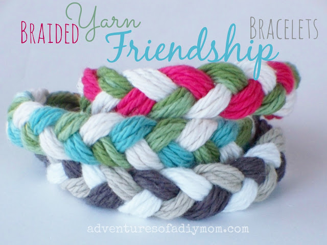 yarn bracelets