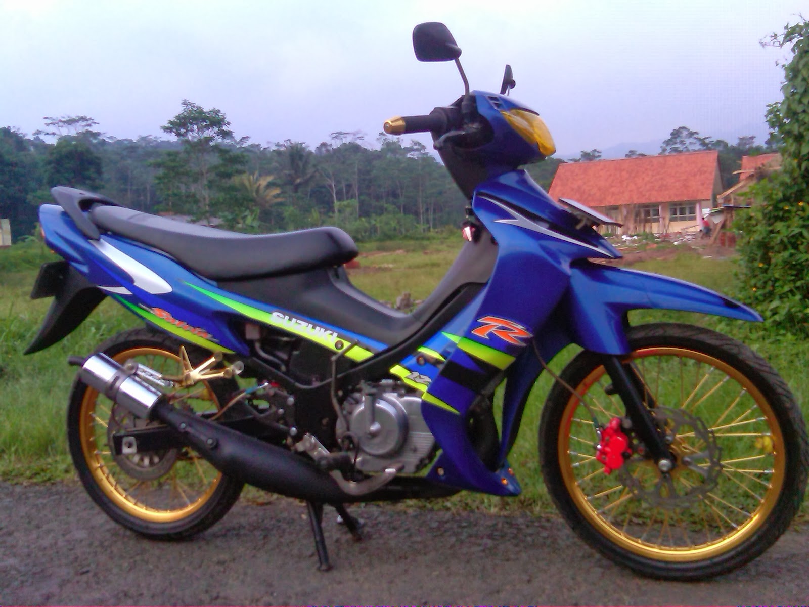 Kumpulan Gambar Motor Drag Satria 120 R Terlengkap Kinyis Motor