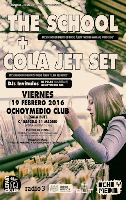 Cola Jet Set  the School Concierto Ochoymedio