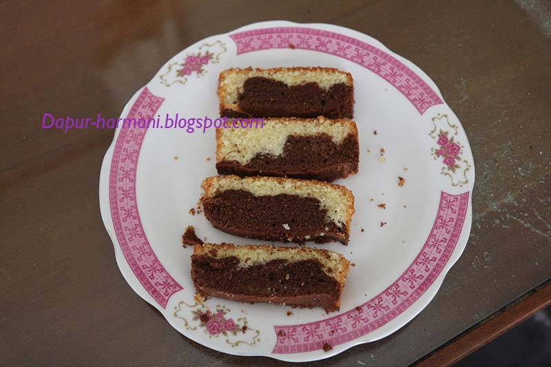 Dapur Harmoni 4 Cara Membuat Motif Marmer Cake 