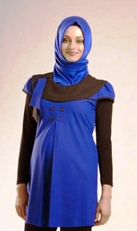 15 Baju Kerja Ibu Hamil Muslim Terbaru 2022 Cantik dan Modis