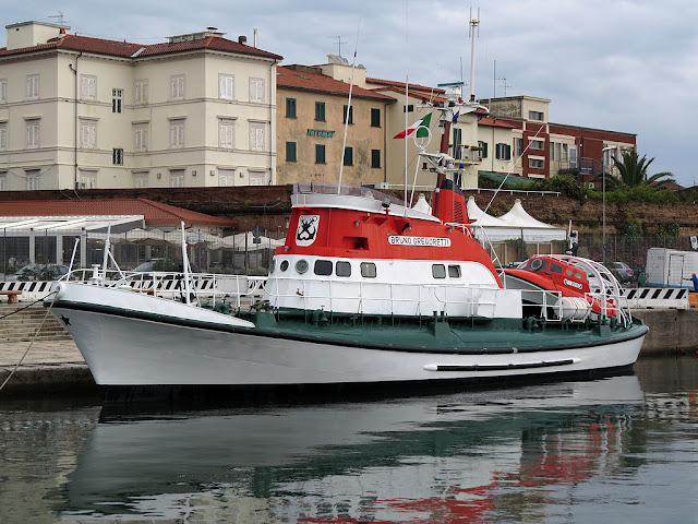 Museum ship Bruno Gregoretti, Andana degli Anelli, port of Livorno