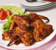 grilled chicken honey ayam bakar madu Indonesian 