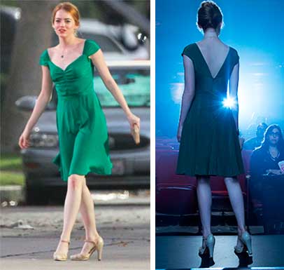 La La Land, figurino Mia (Emma Stone)