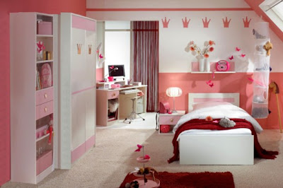 Best Cool Ideas For Pink Girls Bedroom Design 
