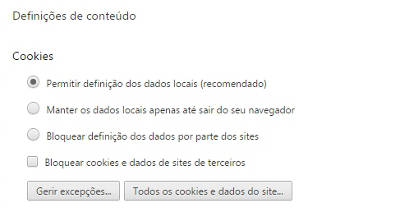 habilitar cookies google chrome