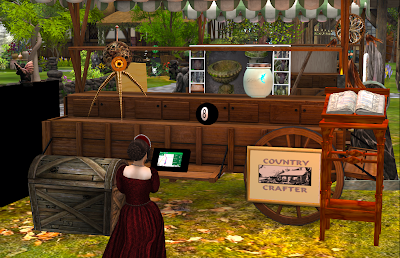 Mieville's 13th annual Renaissance Hunt - Visiting Country Crafter at the Ren Faire site