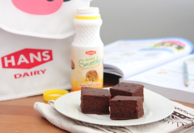 hans dairy yogurt brownie