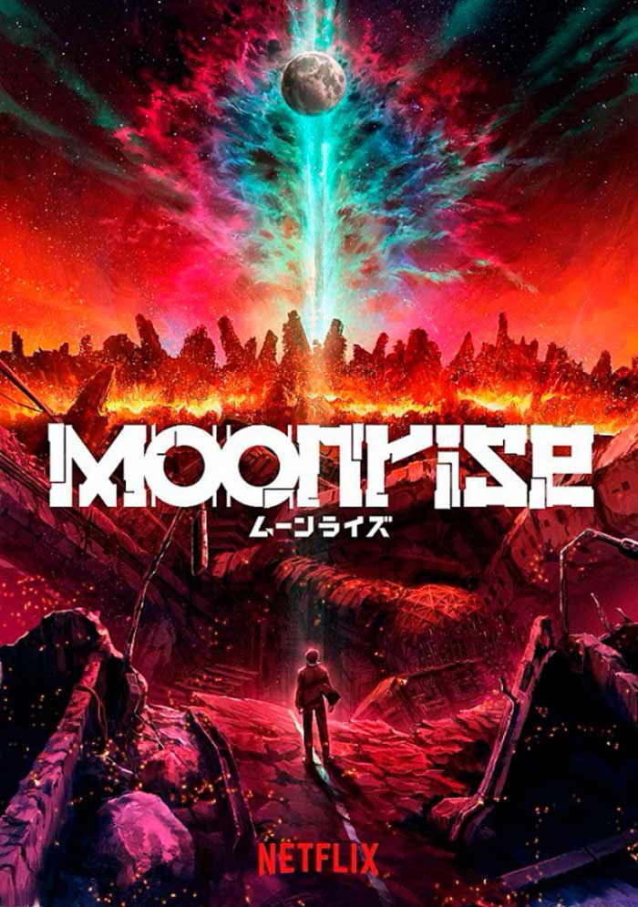 Moonrise anime - Netflix - poster