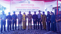 Forkopimda dan Pimpinan Instansi Vertikal Lakukan Deklarasi WBK-WBBM di Kabupaten Tanggamus  