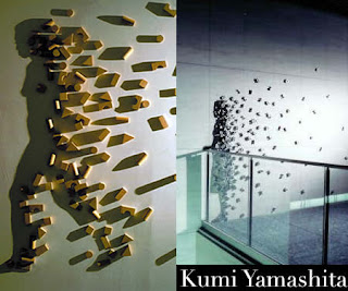 gioco e arte con le ombre. L'artista giapponese Kumi Yamashita