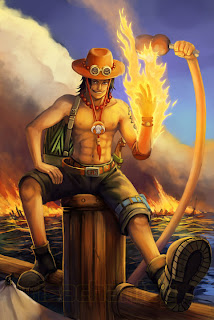 portgas d ace death wallpaper anime one piece power