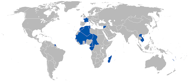 The second French colonial empire