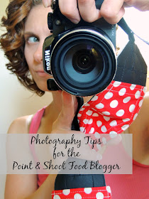 Photography Tips for the Point & Shoot Food Blogger via thefrugalfoodiemama.com #foodphotography #bloggertips