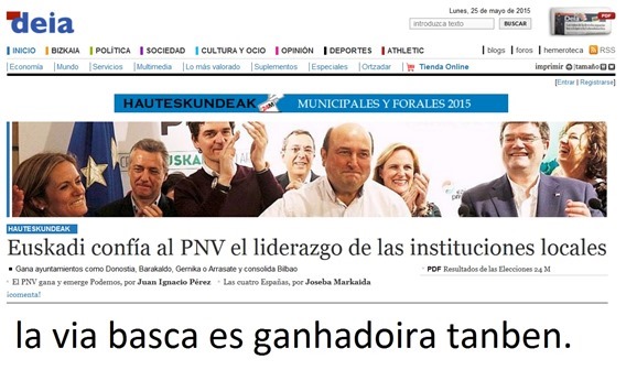 Deia presenta las eleccions en Euskadi
