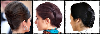cute 1960s inspired easy updo hairstyles