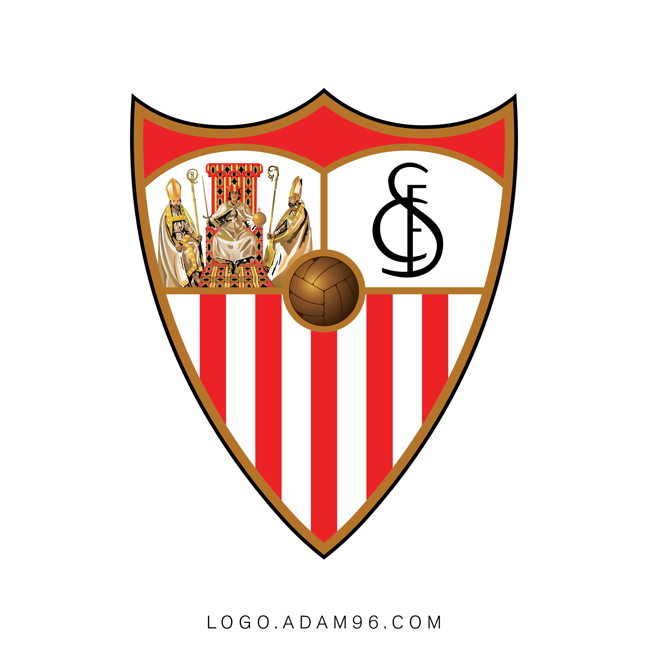 تحميل شعار نادي إشبيلية Logo Seville Club PNG - SVG