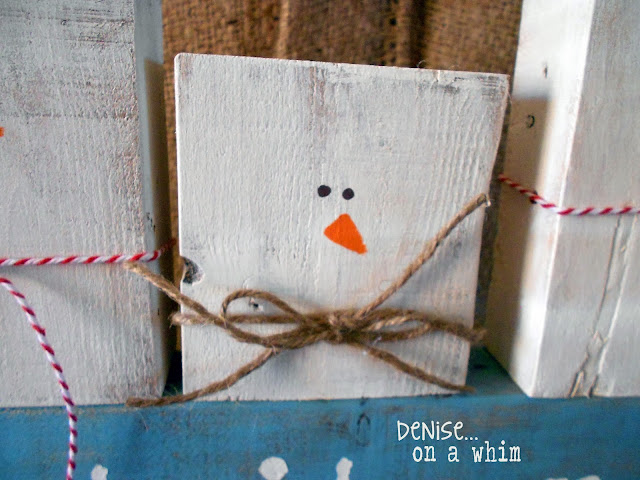 Using 2x4 scraps to create snowmen