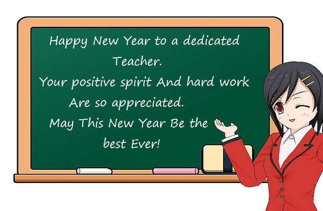 Happy New Year Quotes for Teachers 2018 | Images,Gif,Fireworks - Happy