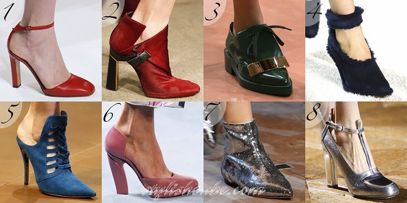 Fall 2014 Women's Footwear Fashion Trends