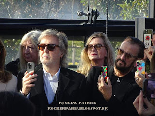 Paul McCartney & Ringo Starr @ Stella McCartney AW 2024 Fashion show, Parc André Citroën, Paris, 04 Mars 2024