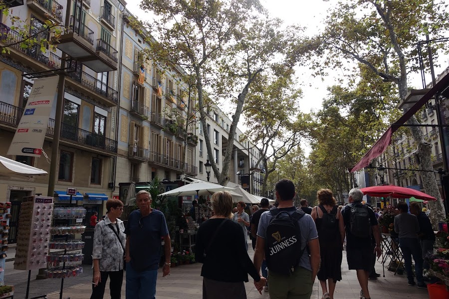 ランブラ・ダ・サン・ジュゼップ（Rambla de Sant Josep）