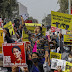 Yangon: Protesters against Myanmar's military takeover took to the streets on Thursday 