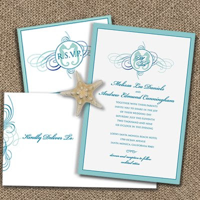 Finally for a nautical invitation suite with an updated look and feel