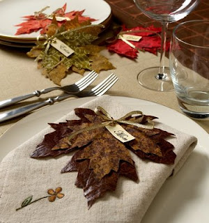 Thanksgiving Dinner Place Cards