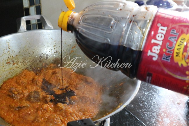 Sambal Daging Hitam Juadah Raya Yang Sangat Sedap - Azie 