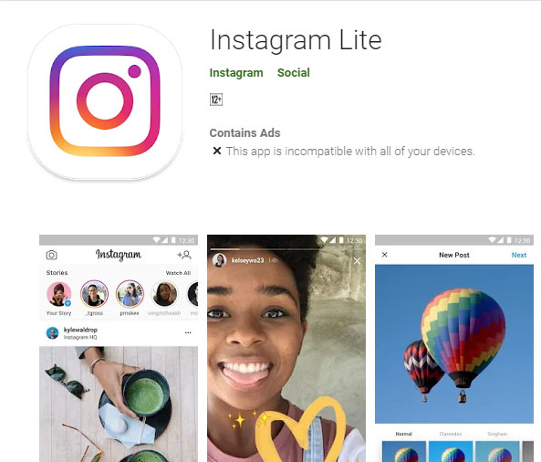 Instagram Lite, Instagram,Instagram flower,Instagram flowing,Instagram account, Facebook account