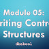 Module 05: Writing Control Structures