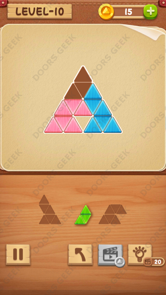 Block Puzzle Jigsaw Rookie Level 10 , Cheats, Walkthrough for Android, iPhone, iPad and iPod