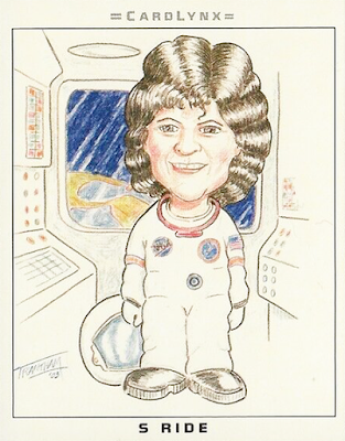 2004 CardLynx Space Firsts 5 - Sally Ride