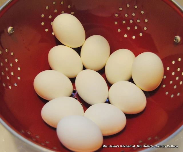 Southern Deviled Eggs With Flair at Miz Helen's Country Cottage