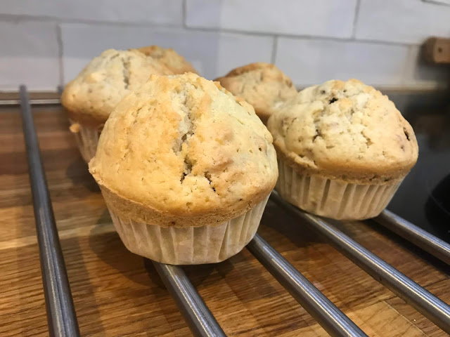 Kuru meyveli muffin tatlı kahvaltılık kek sütsüz