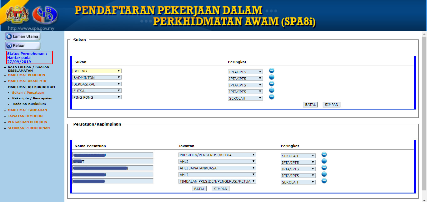 Cara Daftar Spa Suruhanjaya Perkhidmatan Awam