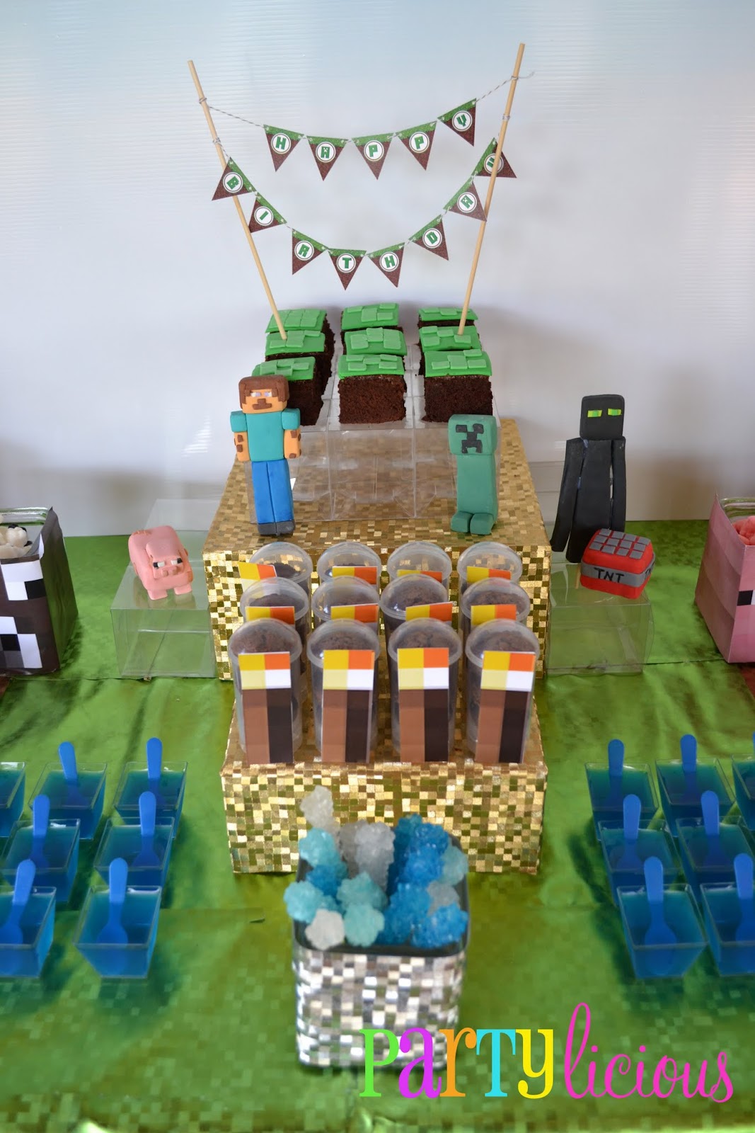 Partylicious Events PR Minecraft  Birthday  Party  