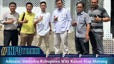 Adinata: Gerindra Kabupaten Way Kanan Siap Menang Prabowo Presiden 2024