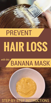 PREVENT HAIR LOSS WITH THIS BANANA MASK. STEP-BY-STEP INSTRUCTIONS