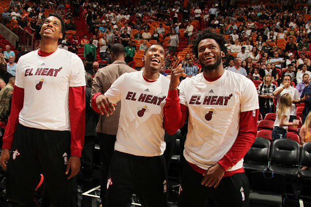 Hassan Whiteside, Josh Richardson et Justise Winslow incarnent l'avenir du Heat