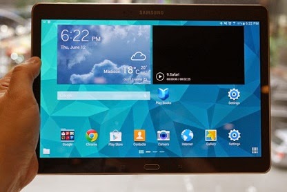 Harga Tablet dan Spesifikasi Samsung Galaxy Tab S 10.5 Octa core