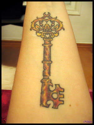 key tattoo