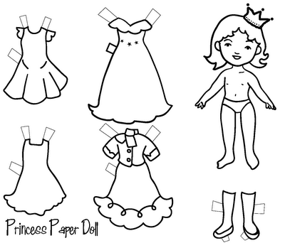 American Girl Doll Coloring Page