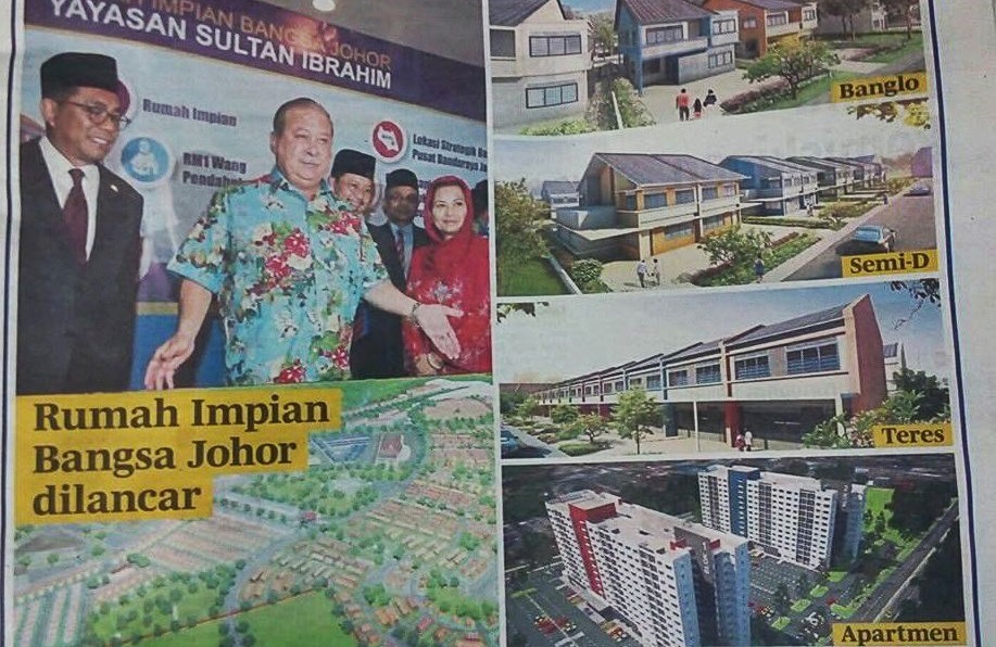 Jom Daftar Rumah Impian Bangsa Johor - Nick Nashram