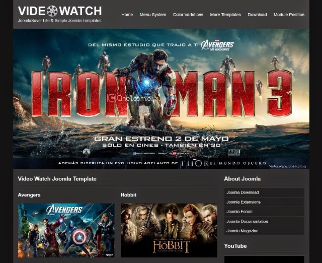 Video Watch Joomla Template