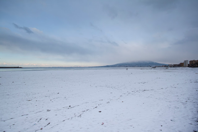 Nevicata a Castellammare di Stabia